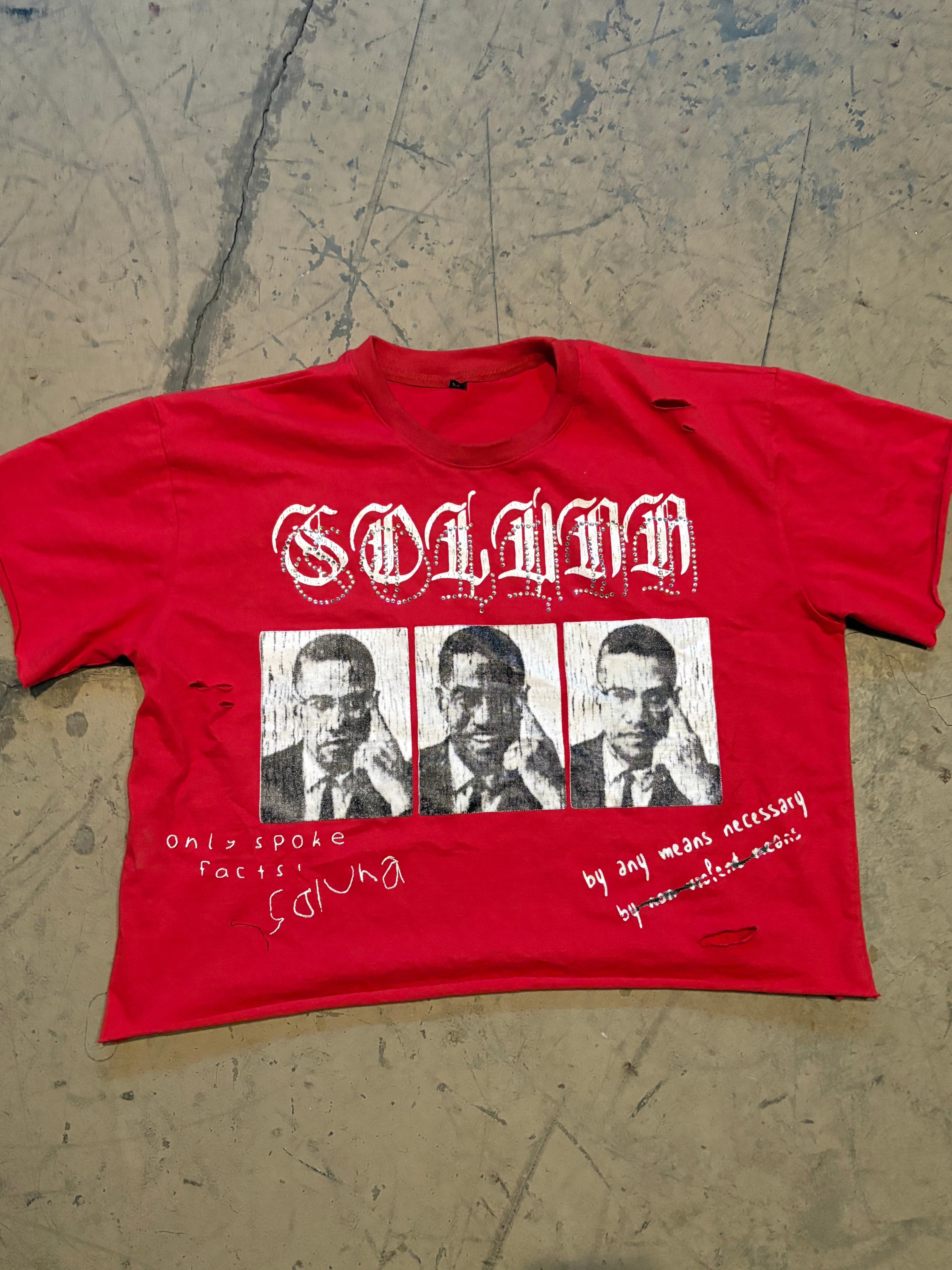 “MalcomX” Soluna Tee