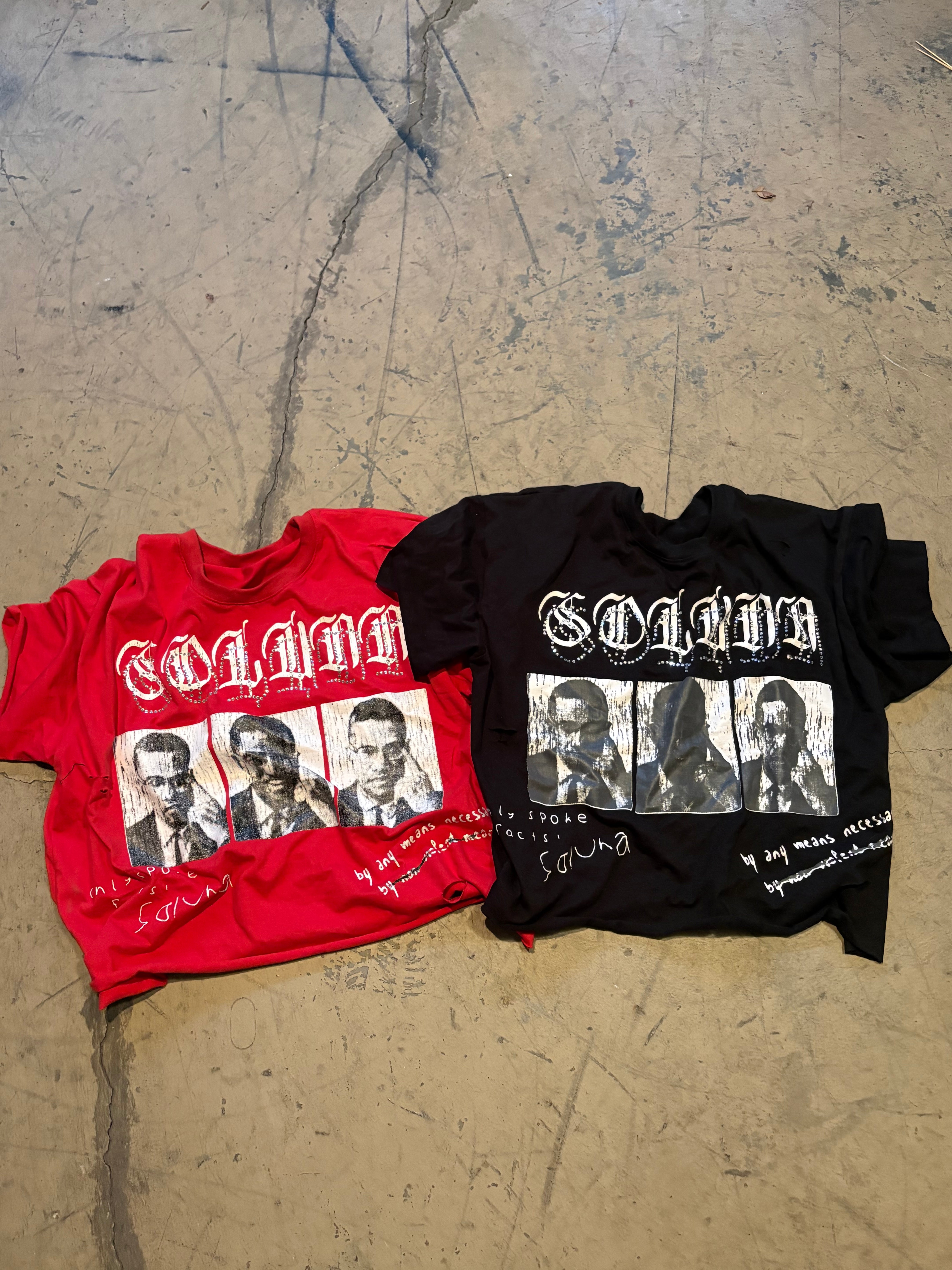 “MalcomX” Soluna Tee